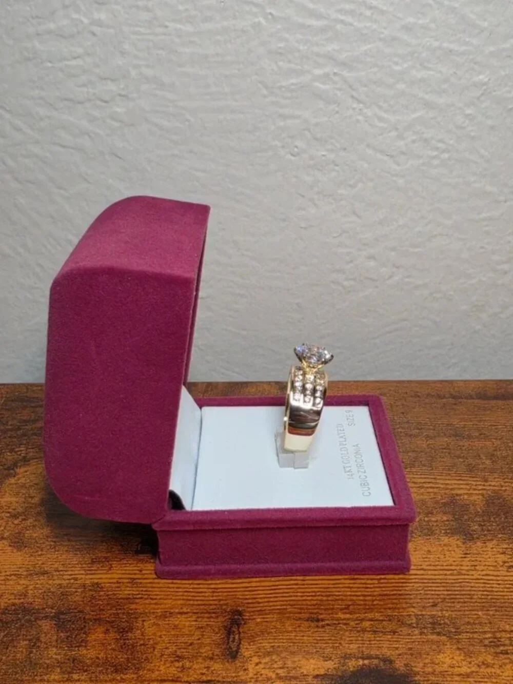 Sparkle Allure 14kt Gold Plated Ring